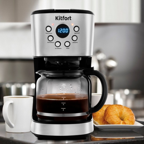 Капельная кофеварка Kitfort KT-728 капельного типа — изображение 7