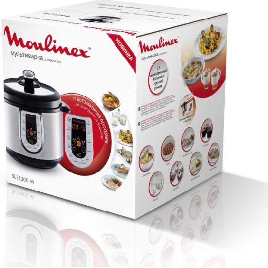 Мультиварка-скороварка Moulinex CE500E32 — изображение 4